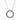 Collier Kreis mit 10 Zirkonia schwarz in Baguetteschliff Silber 925/000 rhodiniert