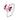 Damenring mit Zirkonia 8x10mm Pink Silber 925/000