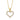 Collier mit Anhänger Herz 22 Zirkonia Silber 925/000 vergoldet