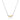Collier mit Anhänger Endless 38+7cm Silber 925/000 rhodiniert Bicolor