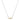 Collier mit Anhänger Endless 38+7cm Silber 925/000 rhodiniert Bicolor