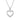 Collier mit Anhänger Herz Zirkonia Silber 925/000 rhodiniert
