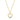 Collier mit Anhänger Herz Zirkonia Silber 925/000 vergoldet