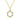 Collier Anhänger Zirkonia Silber 925/000 vergoldet