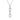 Collier Anhänger 4-teilig & Zirkonia Silber 925/000 rhodiniert
