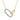 Collier mit 2 Anhängern Zirkonia Silber 925/000 vergoldet