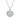 Collier mit Anhänger Herz 34 Zirkonia Silber 925/000 rhodiniert