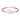 Textilarmband rot mit Infinity-Element & Zirkonia Silber 925/000 rhodiniert