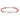 Textilarmband rot mit Silberelementen & Zirkonia Silber 925/000 rhodiniert