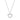 Collier mit Anhänger Herz Zirkonia Silber 925/000 rhodiniert