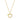 Collier mit Anhänger Herz Zirkonia Silber 925/000 vergoldet