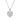 Collier mit Korbanhänger Herz & Zirkonia Silber 925/000 rhodiniert