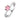 Damenring mit Zirkonia 6mm light pink Silber 925/000