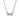 Collier Infinity mit 17 Zirkonia 40+5cm Silber 925/000