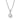 Collier mit 13 Zirkonia Silber 925/000 rhodiniert