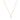 Collier mit weißem Nano Crystal Silber 925/000 vergoldet