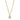 Collier mit Zirkonia 5mm Silber 925/000 vergoldet