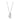 Collier mit Infinity 11 Zirkonia / Herz Silber 925/000