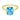 Damenring mit Zirkonia 8x10mm Hellblau Silber 925/000 vergoldet