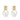 Ohrstecker SWZP/Zirkonia Gold 585/000