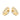Klappcreolen 10 Zirkonia 9/2.1mm Gold 585/000