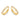 Klappcreolen 14 Zirkonia 13/2.1mm Gold 585/000