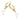 Creolen mit Behang Zirkonia Gold 585/000