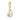 Anhänger Zirkonia Tropfen 8x5mm Gold 585/000