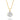 Collier mit Anhänger Zirkonia 6mm Gold 585/000