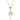 Collier mit Anhänger Herz Zirkonia 6mm Gold 585/000