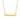Collier mit Gravurplatte 25 x 5.2mm Gold 585/000