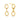 Ohrstecker mit Glieder-Behang Gold 585/000