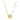 Collier mit Anhänger Dot Ø 8mm DC Gold 585/000