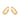 Klappcreolen 14 Zirkonia champagner 11/1.8 mm Gold 585/000