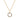 Collier Reif mit 22 Zirkonia multicolor Gold 585/000