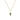 Collier Kreuz mit 6 bunten Zirkonia Gold 585/000