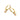 Creolen 11/1.2 mm mit Zirkonia champagner 3 mm Gold 585/000