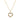 Collier Herz mit 14 bunten Zirkonia Gold 585/000