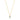 Collier Hand mit 17 Zirkonia Gold 585/000