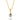 Collier Hand mit 17 Zirkonia Gold 585/000