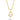 Collier Girl mit Zirkonia Gold 585/000