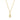 Collier mit Anhänger Auge Zirkonia Gold 585/000