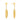 Ohrstecker Feder Gold 585/000