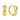Klappcreolen Infinity Ø 12mm Gold 585/000