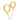 Doppelklappcreole mit Kette Gold 585/000