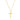 Collier mit Anhänger Kreuz Gold 585/000