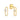 Ohrstecker Oval 2 Zirkonia Gold 585/000