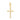 Anhänger Kreuz 11 Zirkonia Gold 585/000