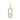 Anhänger Oval 23 Zirkonia Gold 585/000