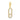 Anhänger Oval 23 Zirkonia Gold 585/000